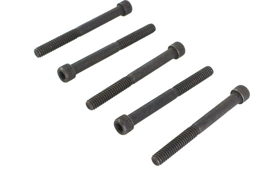 HARLEY 1/4 inch-20 x 2-1/2 inch Allen Socket Cap Screw Black Fits 0- All, models