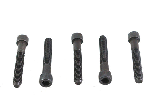 HARLEY 5/16 inch-18 x 2 inch Allen Socket Cap Screw Black Fits 0- All, models