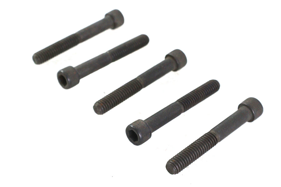 ハーレー 5/16-18 X 2-1/2インチ 六角穴付きボルト 黒 全モデル対応