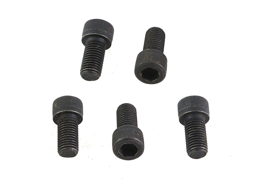 HARLEY 5/16 inch-24 x 5/8 inch Allen Socket Cap Screw Black Fits 0- All, models