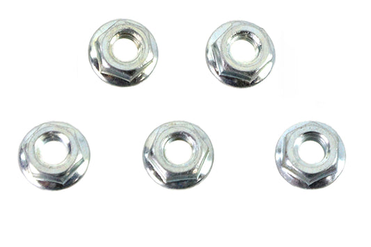 HARLEY Serrated Hex Flange Nuts 5/16 inch-24 Zinc Fits 0- All, models