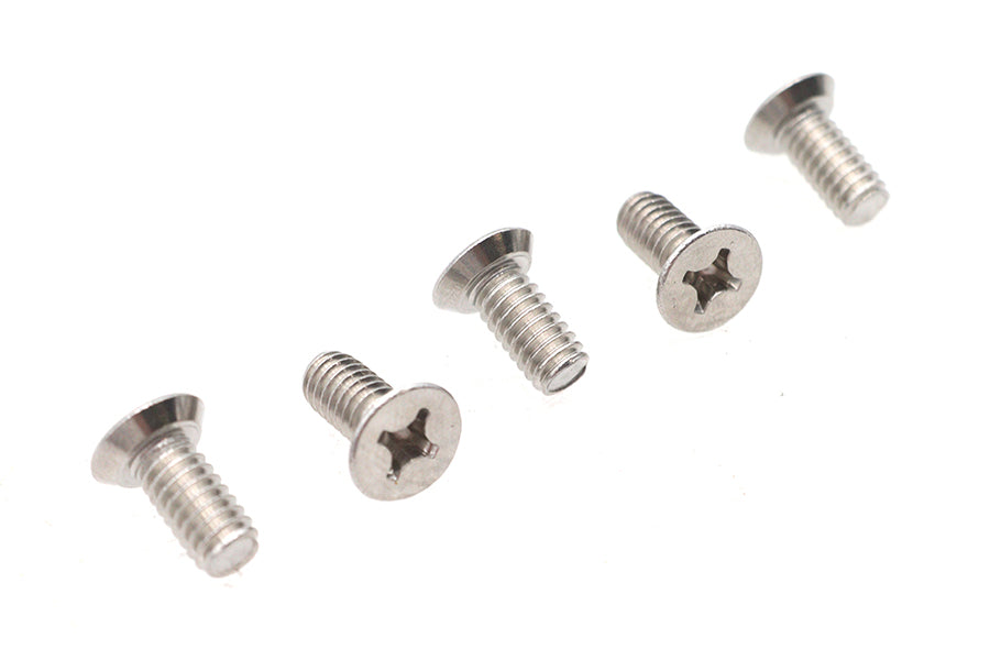 HARLEY 12-24 x 1/2 inch Flat Head Phillips Screw, Stainless Steel Fits 0- All, models