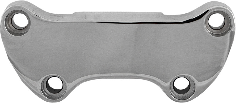 HARLEY HARDDRIVE H-BAR CLAMP SMOOTH W/ SKIRT CHROME 03-0106A-NU