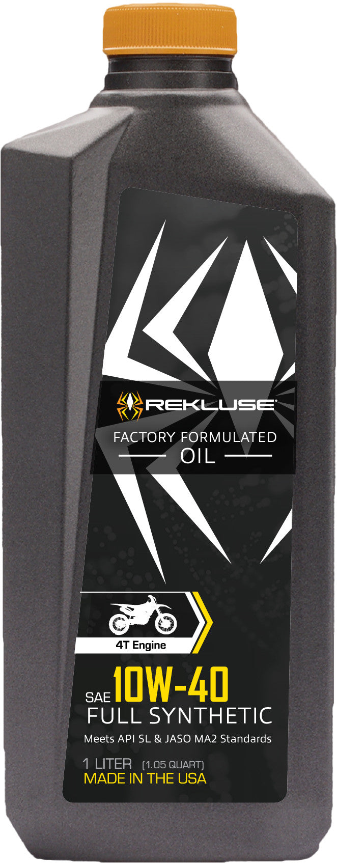 HARLEY REKLUSE RACING FULL SYN 4T ENGINE OIL 10W40 1 LT RMS-1099001