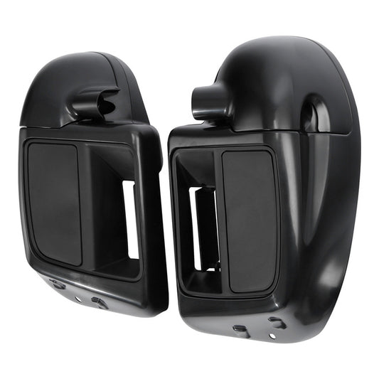 Custom Chrome HARLEY PRIMER BLACK VENTED LOWER FAIRING KIT FOR TOURING 14-UP/1PR