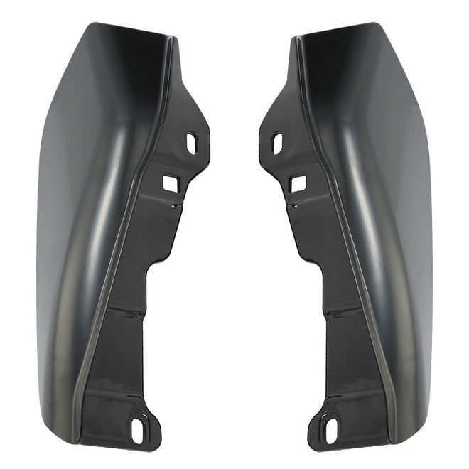 Custom Chrome HARLEY PRIMER BLACK MID-FRAME AIR DEFLECTORS FOR TOURING 09-UP