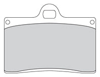 Custom Chrome HARLEY M/F SINTER PAD RT/WILWOODBRIMBOHAWG HALTERS 4PSTN