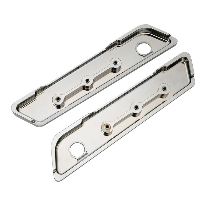 Custom Chrome HARLEY CHROME SADDLEBAG LATCH COVERS FITS '14-'20 TOURING