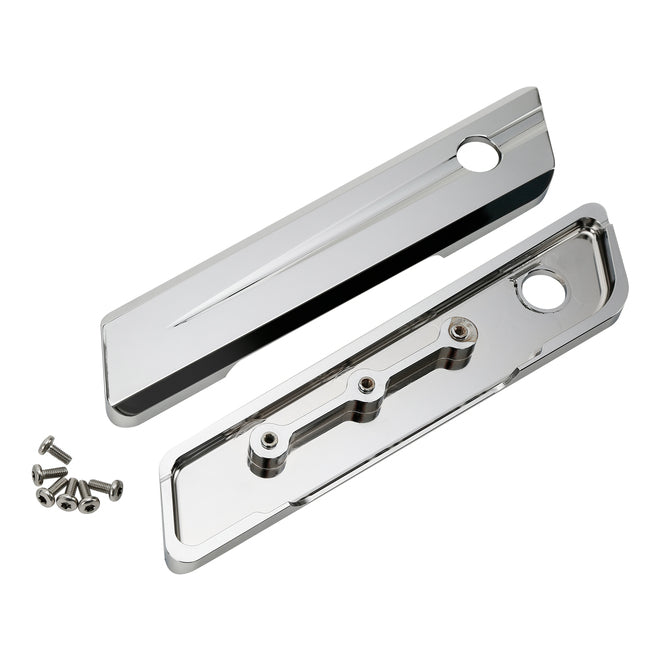Custom Chrome HARLEY CHROME SADDLEBAG LATCH COVERS FITS '14-'20 TOURING