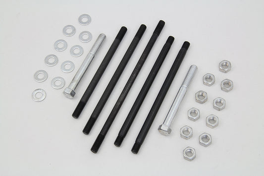 HARLEY Cadmium Motor Case Bolt Kit Stock Fits 1940-1948 UL,