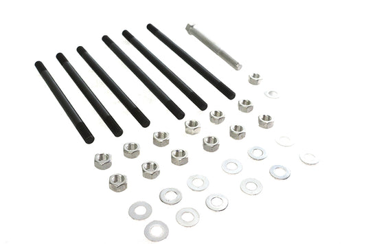 HARLEY Cadmium Stock Engine Case Bolt Kit Fits 1936-1939 EL,