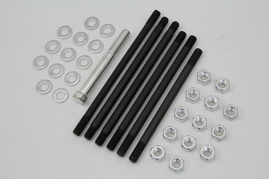 HARLEY Cadmium Stock Engine Case Bolt Kit Fits 1940-1947 FL,