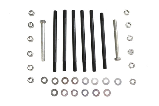 HARLEY Cadmium Stock Engine Case Bolt Kit Fits 1979-1984 FL, 1979-1984 FX, 1984-1995 FXST, 199