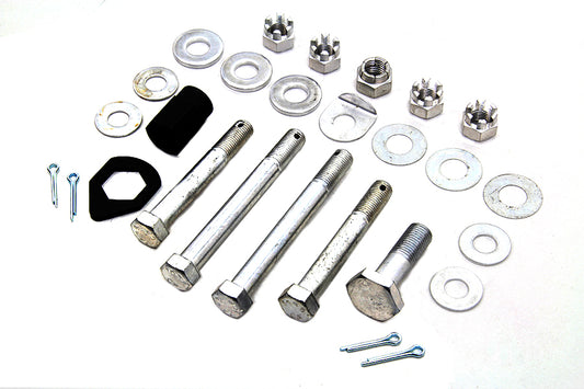 HARLEY Cadmium Upper and Lower Motor Mount Bolt Kit Fits 1936-1940 EL, 1941-1969 FL,