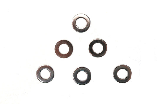 HARLEY Chrome Flat Washer 3/8 inchID Fits 0- All, Models