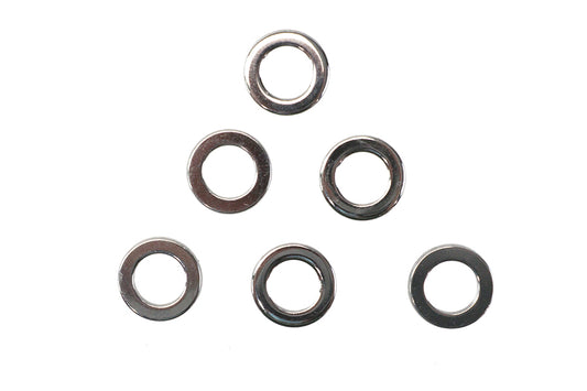 HARLEY Chrome Flat Washer 7/16 inchID Fits 0- All, Models