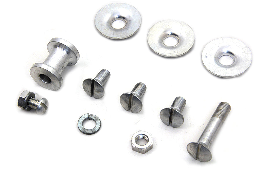 HARLEY Cadmium Tool Box Mounting Kit fits 1936-1940 EL, 1941-1961 FL,