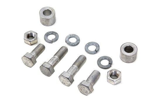 HARLEY Cadmium Oil Tank Mounting Kit Fits 1936-1940 EL, 1941-1957 FL, 1938-1947 UL,