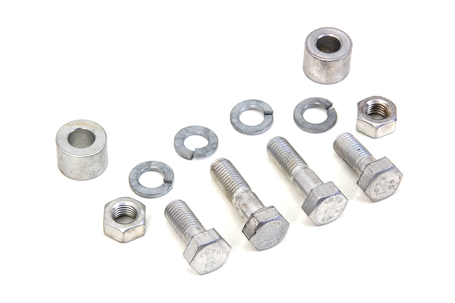 HARLEY Cadmium Oil Tank Mounting Kit fits 1936-1940 EL, 1941-1957 FL, 1938-1947 UL,