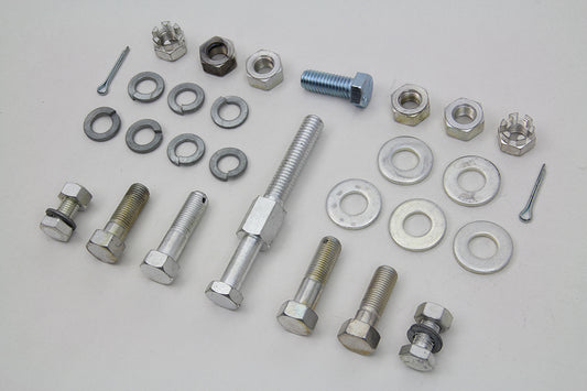 HARLEY Cadmium Transmission Mount Kit Fits 1936-1940 EL, 1937-1948 UL, 1941-1964 FL,