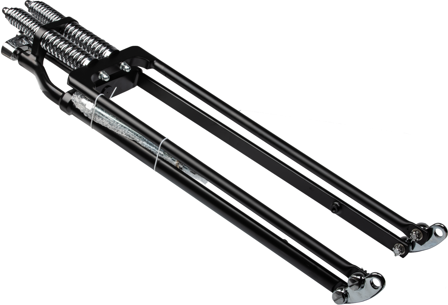 HARLEY HARDDRIVE SPRINGER FORK TAPERED LEG +8 BLACK 062-700