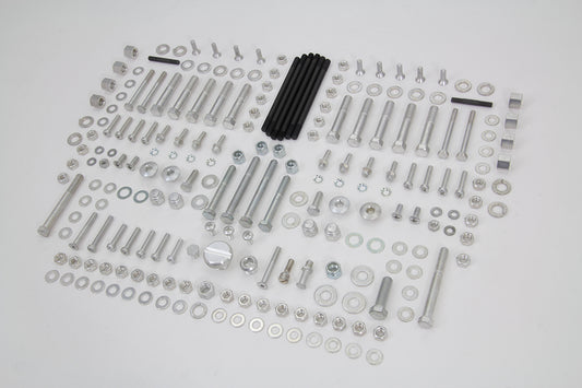 HARLEY Stock Style Hardware Kit HD Cadmium Fits 1970-1975 FL, 1971-1975 FX,