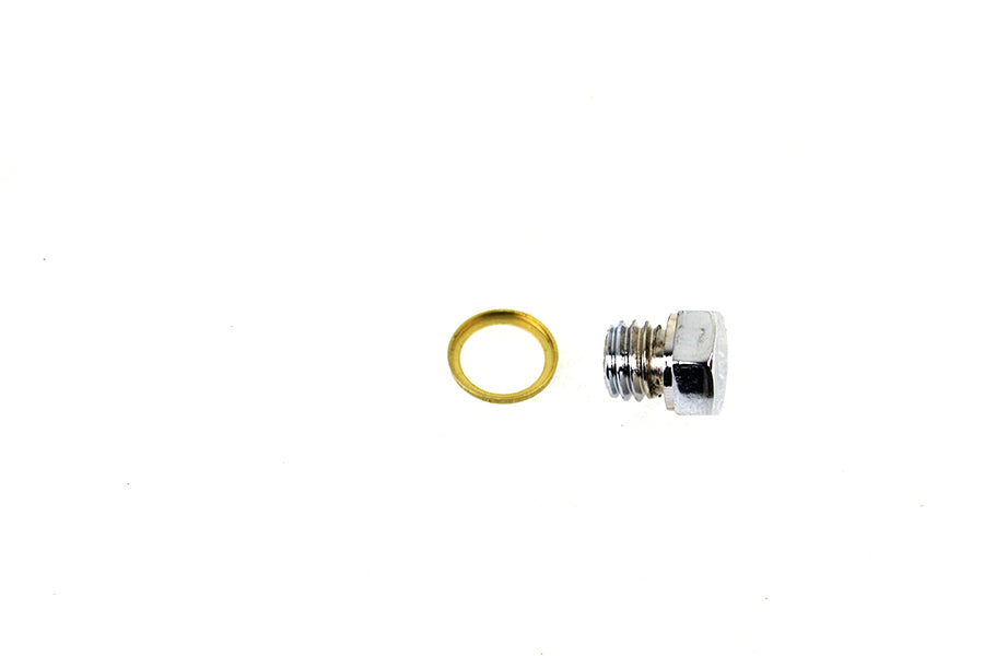 HARLEY Magnetic Drain Plug with Brass Gasket fits 1941-1985 FL, 1941-1985 FL,