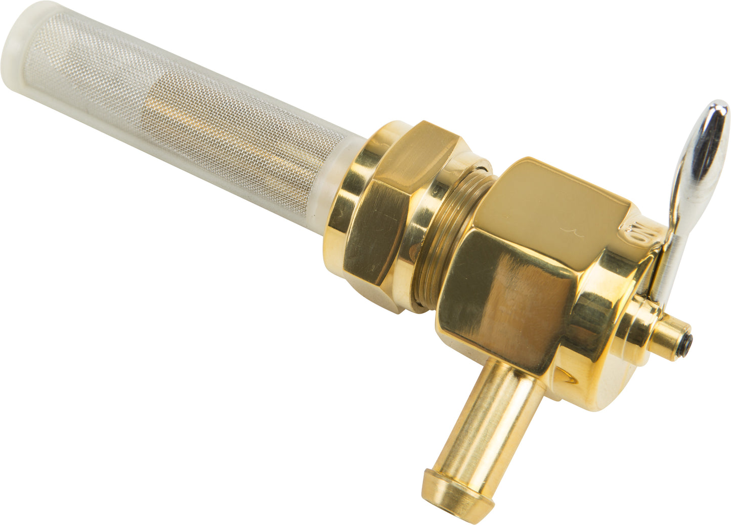 HARLEY HARDDRIVE BRASS PETCOCK HEX 22MM RIGHT SIDE POSITION 22688