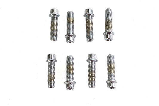 HARLEY Tappet Block Screw Kit 1/4 inch X 24 Thread Chrome Fits 0- Special, application for using la
