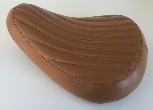 Harley Davidson Sportster Genuine Leather Seat with Kit Springs XL883 XL1200