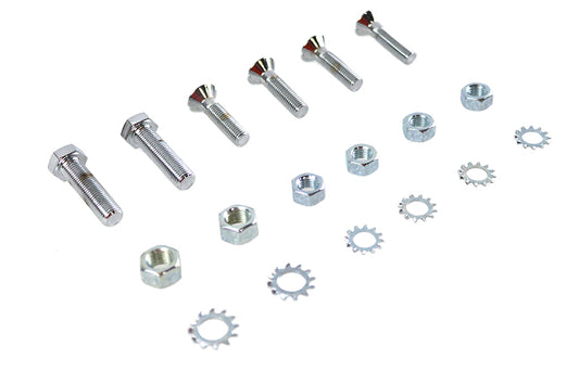 HARLEY Rear Fender Strut Bolt Kit fits 1952-1956 K, 1957-1958 XLCH,