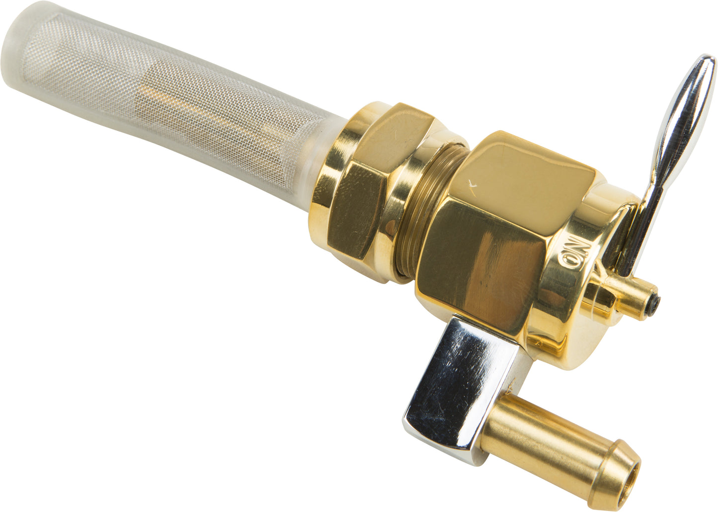 HARLEY HARDDRIVE BRASS PETCOCK HEX 22MM DOWNWARD POSITION 22688