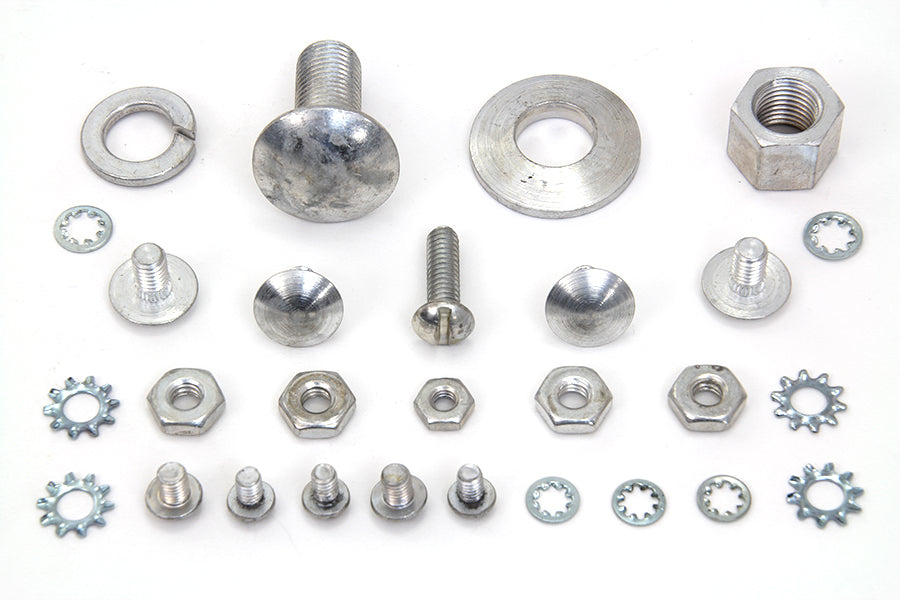 HARLEY Headlamp Mount Kit Cadmium fits 1936-1940 EL, 1941-1948 FL,