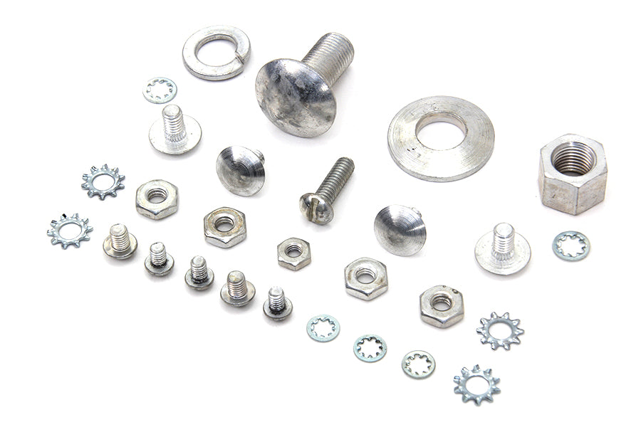 HARLEY Headlamp Mount Kit Cadmium fits 1936-1940 EL, 1941-1948 FL,