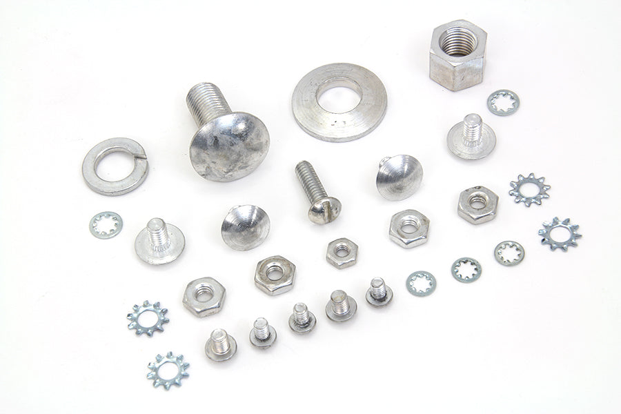 HARLEY Headlamp Mount Kit Cadmium fits 1936-1940 EL, 1941-1948 FL,