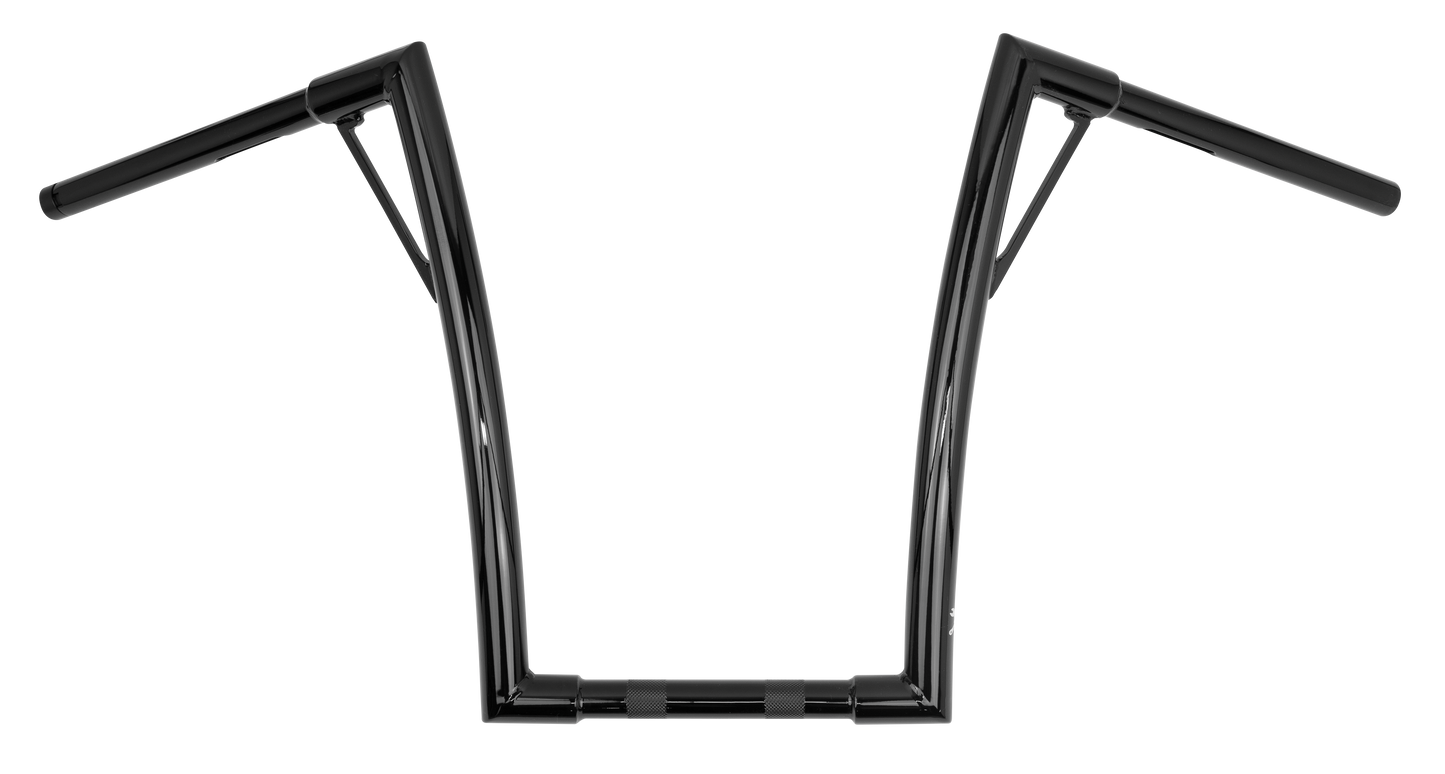 HARLEY BURLY BRAND LOUIE 16" BAR 1.25" BLACK B12-7008B