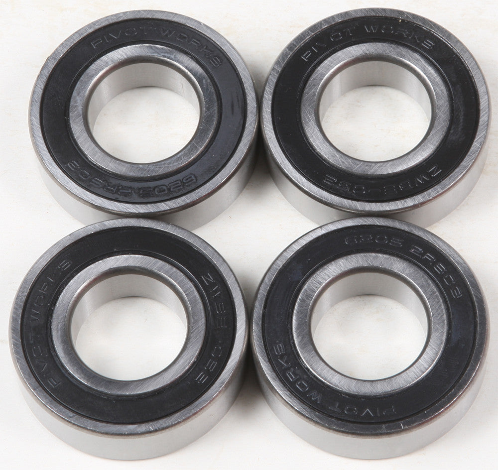 HARLEY HARDDRIVE REAR WHEEL BEARING KIT 4PC 25MM ID SEALED NON-ABS 820-0215