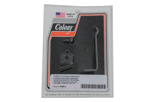 HARLEY Throttle Cable Bracket Fits 1937-1948 UL,
