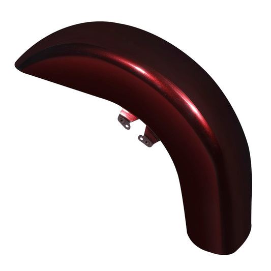 Custom Chrome HARLEY TWISTED CHERRY FRONT FENDER FOR TOURING 14-UP