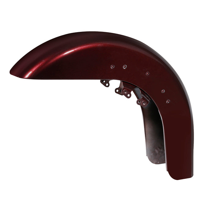 Custom Chrome HARLEY TWISTED CHERRY FRONT FENDER FOR TOURING 14-UP