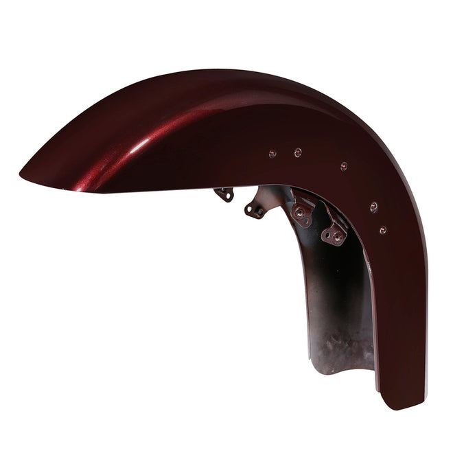 Custom Chrome HARLEY TWISTED CHERRY FRONT FENDER FOR TOURING 14-UP