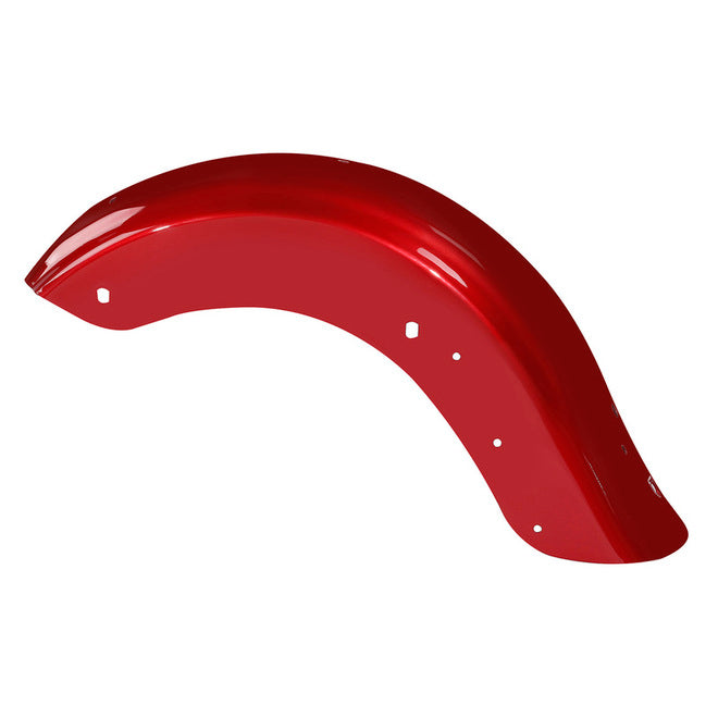 Custom Chrome HARLEY WICKED RED/ BLACK TEMPEST REAR FENDER FOR TOURING 09-LATER