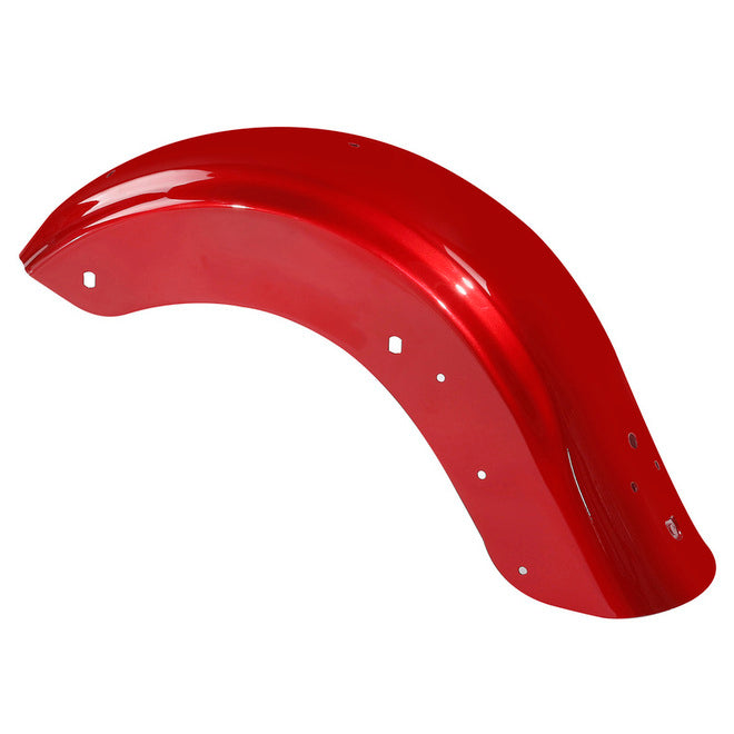 Custom Chrome HARLEY WICKED RED/ BLACK TEMPEST REAR FENDER FOR TOURING 09-LATER