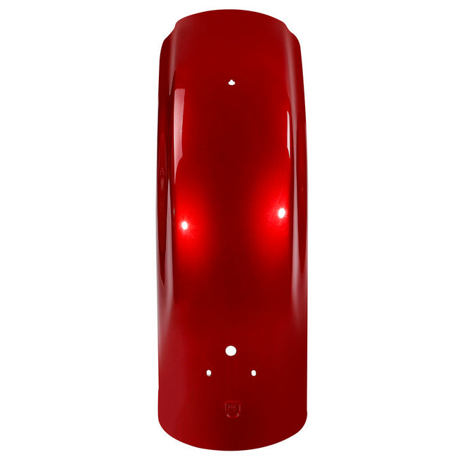 Custom Chrome HARLEY WICKED RED/ BLACK TEMPEST REAR FENDER FOR TOURING 09-LATER