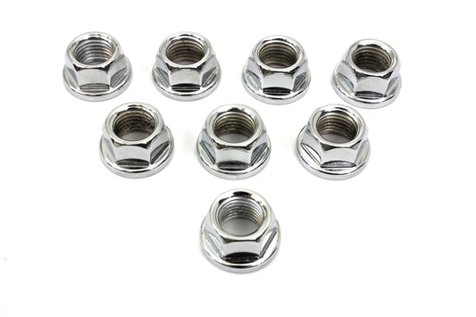 HARLEY Cylinder Base Nut Chrome Fits 1978-1984 FL, 1978-1984 FX, 1979-1983 FLT, 1982-1983 FXR,