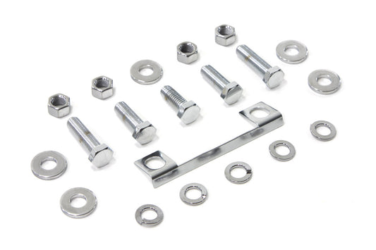 HARLEY Transmission Mount Kit Chrome Fits 1965-1976 FL, 1971-1976 FX,