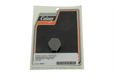 HARLEY Parkerized Timing and Oil Tank Plug fits 1939-1951 FL, 1939-1948 UL,