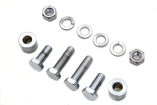 HARLEY Chrome Oil Tank Mounting Kit Fits 1936-1964 EL, 1941-1957 FL, 1938-1947 UL,