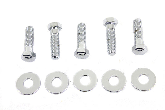 HARLEY Rear Sprocket Bolt and Washer Kit Hex Type fits 1973-1984 FX, cast wheel 1973-1984 FL, cast wheel 1979-1990 XL, cast wheel 1984-1998 FXST, cas