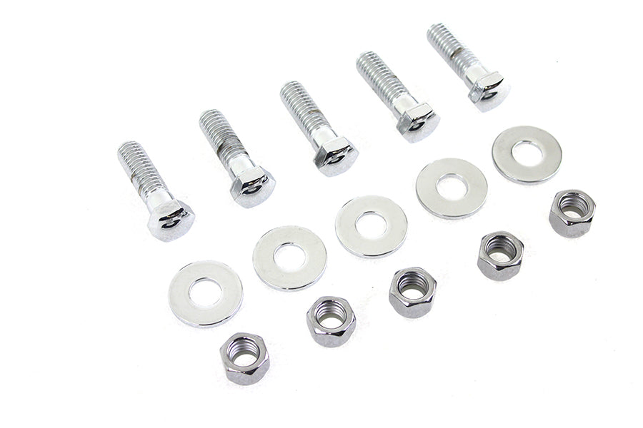 HARLEY Rear Sprocket Bolt Kit Hex Type fits 1973-1984 FX, spoke wheel 1973-1984 FL, spoke wheel 1979-1990 XL, spoke wheel 1984-1998 FXST, spoke wheel